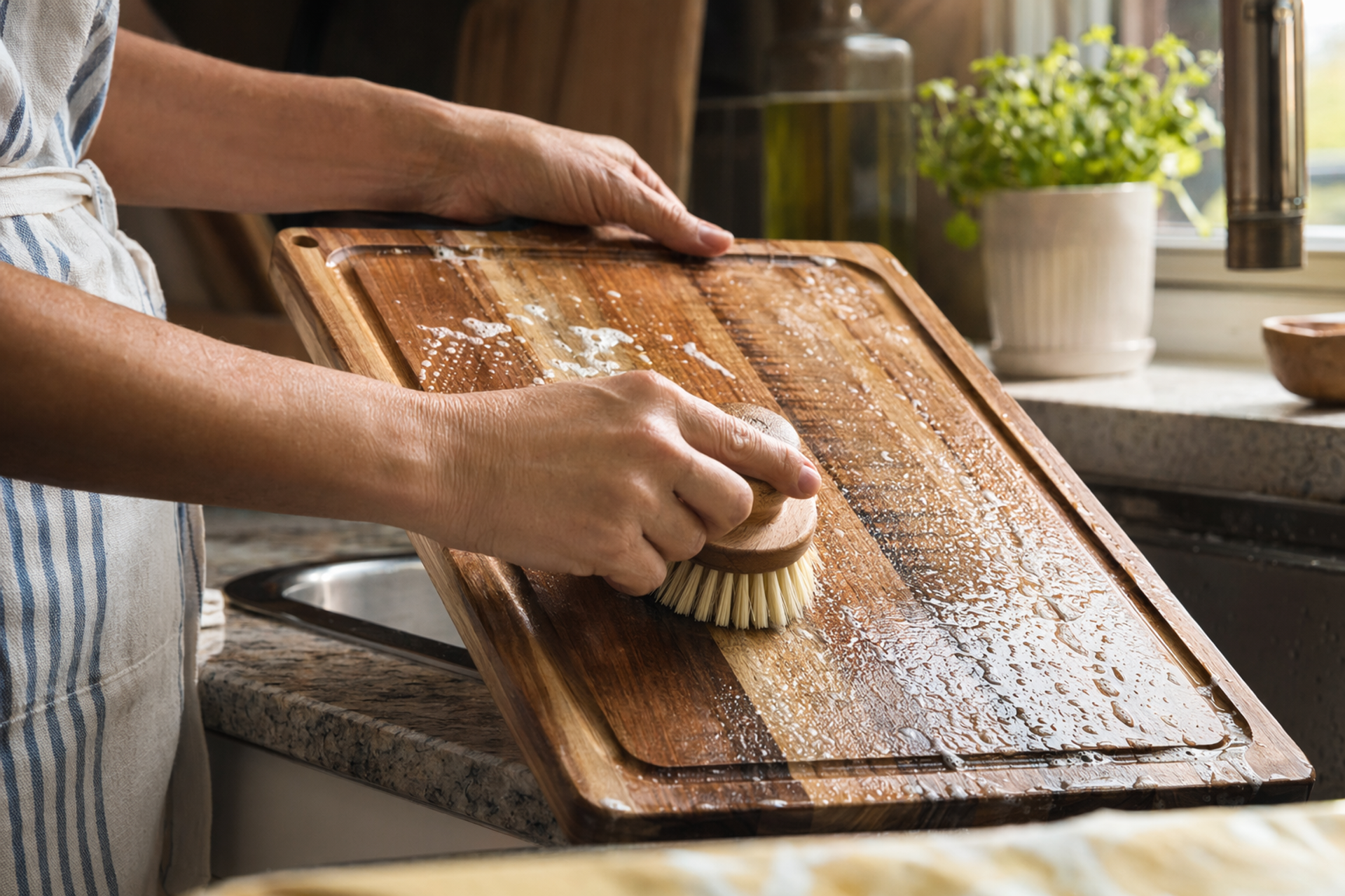 How to Clean a Wooden Cutting Board Without Damage by Mira Sen How to Clean a Wooden Cutting Board Without Damage by Mira Sen