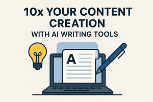10x Your Content Creation with AI Writing Tools by Bhavya Bhut on AllBlogs