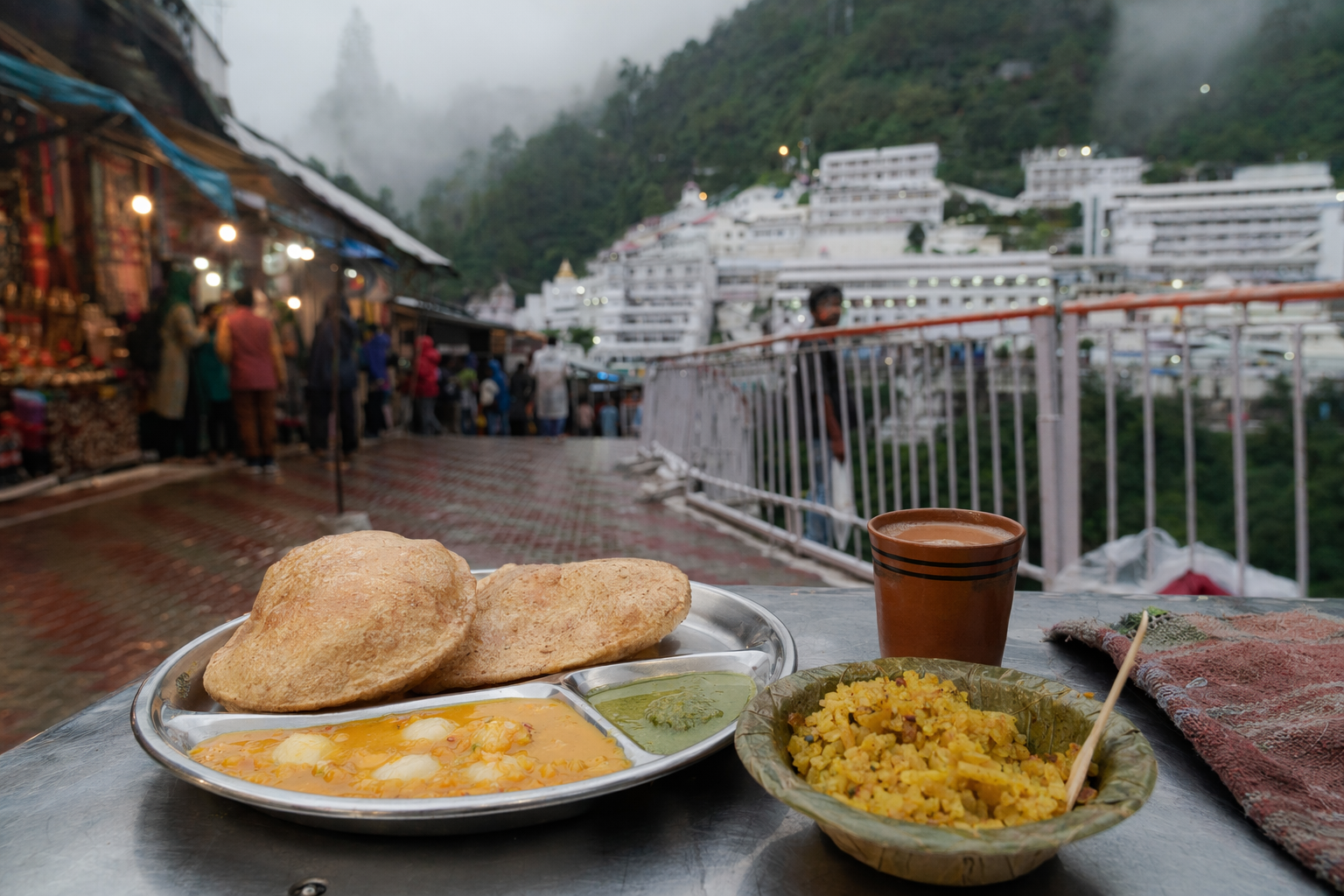 Vaishno Devi Yatra Food in Monsoon: Katra Guide by Anya Sharma Vaishno Devi Yatra Food in Monsoon: Katra Guide by Anya Sharma