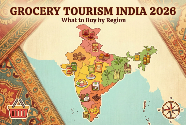 Grocery Tourism India 2026: What to Buy by Region by Sage Wanderlust on AllBlogs
