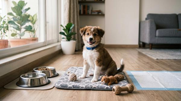 First 30 Days With a New Puppy in an Indian Apartment: Vet, Supplies, Routine and Training Checklist by Kabir Menon on AllBlogs