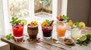 Indian Mocktail Garnishes: Herbs, Spices, Salt Rims and Easy Serving Ideas by Sanjeev Kapur on AllBlogs