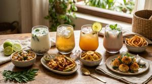 South Indian Mocktails and Snack Pairings: Neer Mor, Nannari, Panakam and Bajji by Sanjeev Kapur on AllBlogs South Indian Mocktails and Snack Pairings: Neer Mor, Nannari, Panakam and Bajji by Sanjeev Kapur on AllBlogs