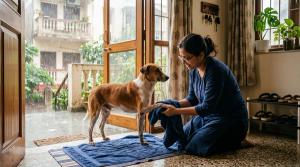 How Often Should You Bathe a Dog in Indian Monsoon? by Aditi Rao on AllBlogs