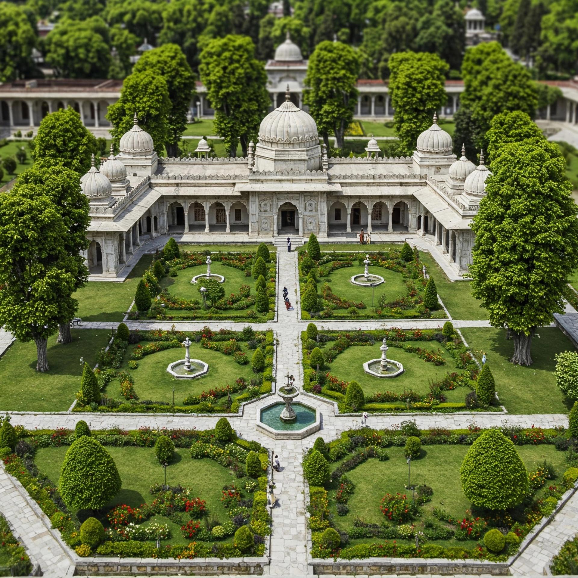 Srinagar's Mughal Gardens: An Explorer's Guide to Paradise by Astra Voyager