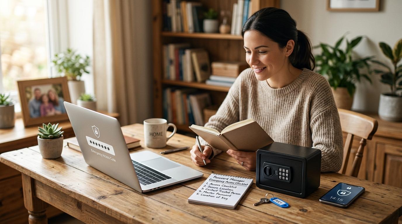 Password Manager Emergency Access Checklist: Help Family Recover Accounts Without Sharing Passwords by Neel Varma Password Manager Emergency Access Checklist: Help Family Recover Accounts Without Sharing Passwords by Neel Varma