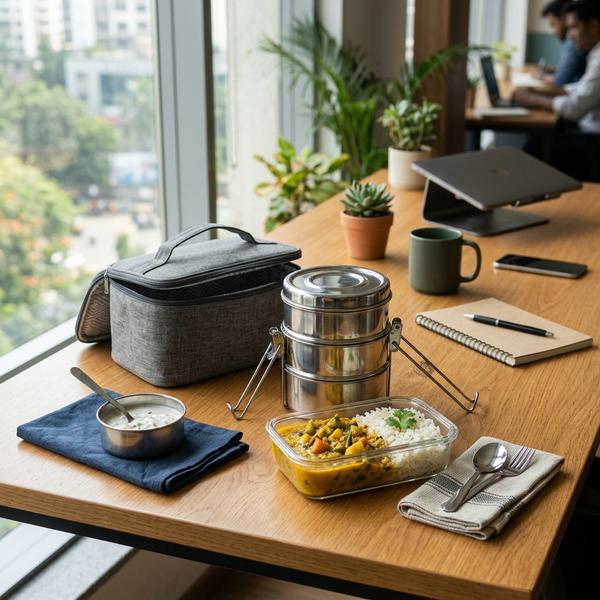 Best Lunch Box for Indian Summer Office Tiffin: Steel, Glass, Insulated or Plastic? by Hetvi Patel on AllBlogs