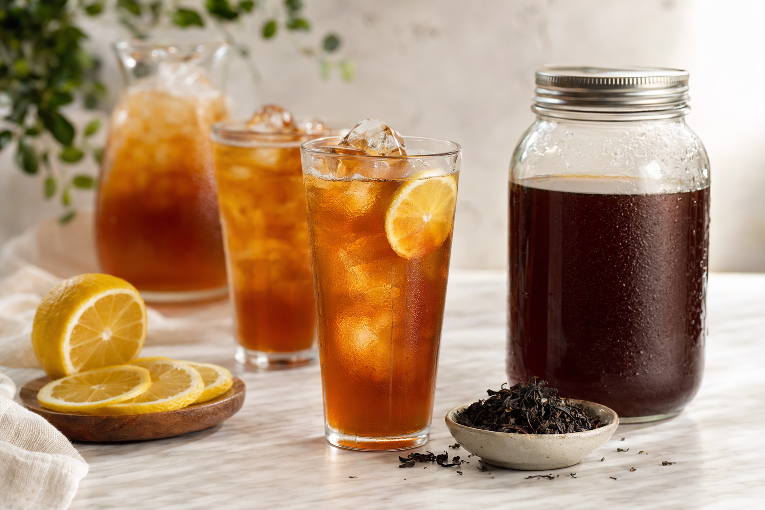 Iced Tea Concentrate: Ratios, Storage & Serving Ideas by Kavya Trivedi Iced Tea Concentrate: Ratios, Storage & Serving Ideas by Kavya Trivedi