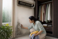 Monsoon Mold Smell at Home: Wardrobe, Wall & AC Fixes