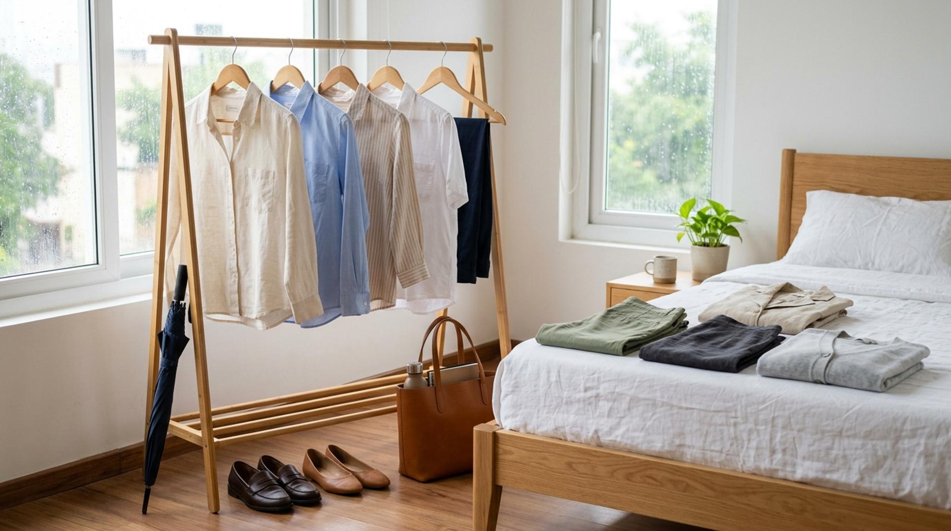 Office Capsule Wardrobe for Humid Weather: 12 Practical Pieces That Actually Work by Mehak Sen Office Capsule Wardrobe for Humid Weather: 12 Practical Pieces That Actually Work by Mehak Sen