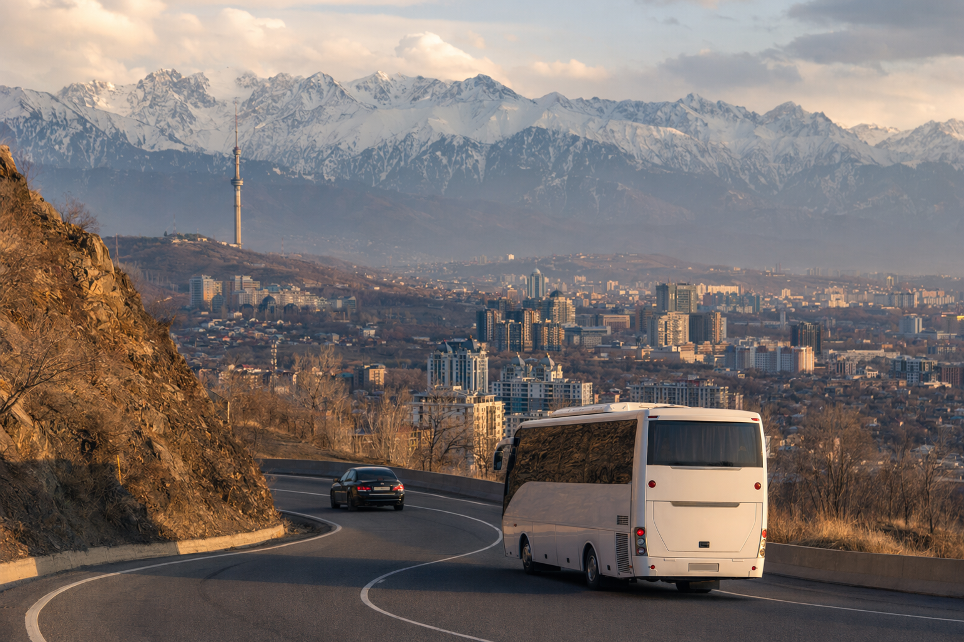 Bishkek to Almaty: Bus, Taxi or Flight? by Naina Kapoor