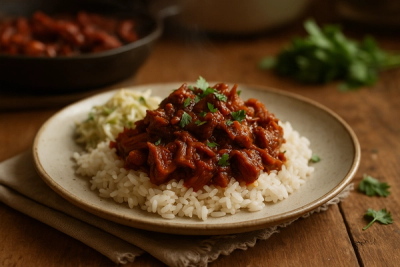 Indian-Style Smoky Jackfruit BBQ Recipes (Vegan)