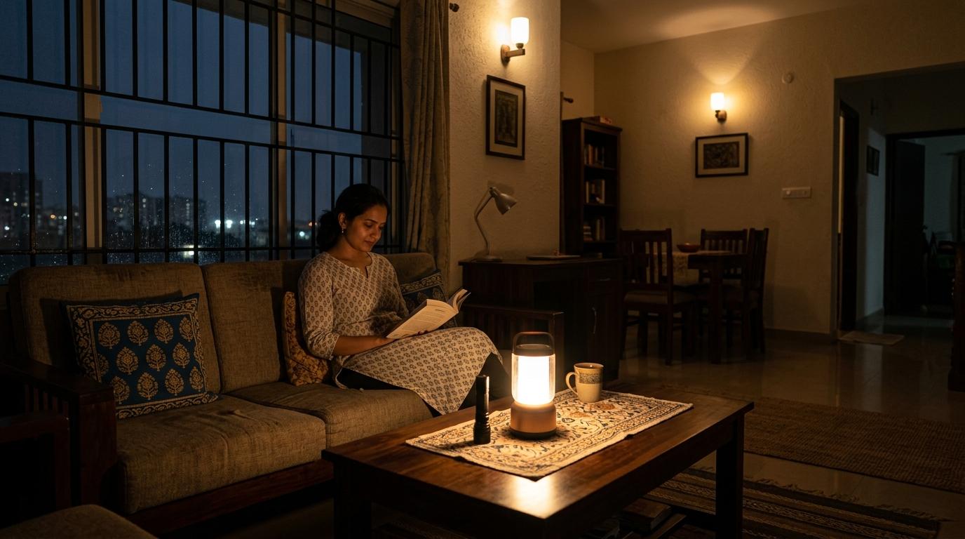 भारत में बिजली कटौती के लिए सबसे अच्छी इमरजेंसी लाइट: LED लालटेन, रिचार्जेबल बल्ब या टॉर्च? by Hetvi Patel on AllBlogs भारत में बिजली कटौती के लिए सबसे अच्छी इमरजेंसी लाइट: LED लालटेन, रिचार्जेबल बल्ब या टॉर्च? by Hetvi Patel on AllBlogs