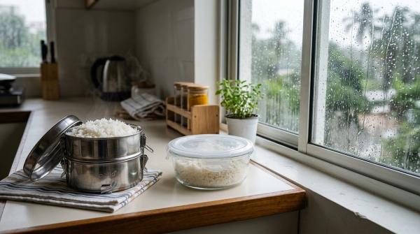 Can Cooked Rice Stay Outside in Monsoon? Tiffin and Leftover Safety Rules by Sanjeev Kapur on AllBlogs