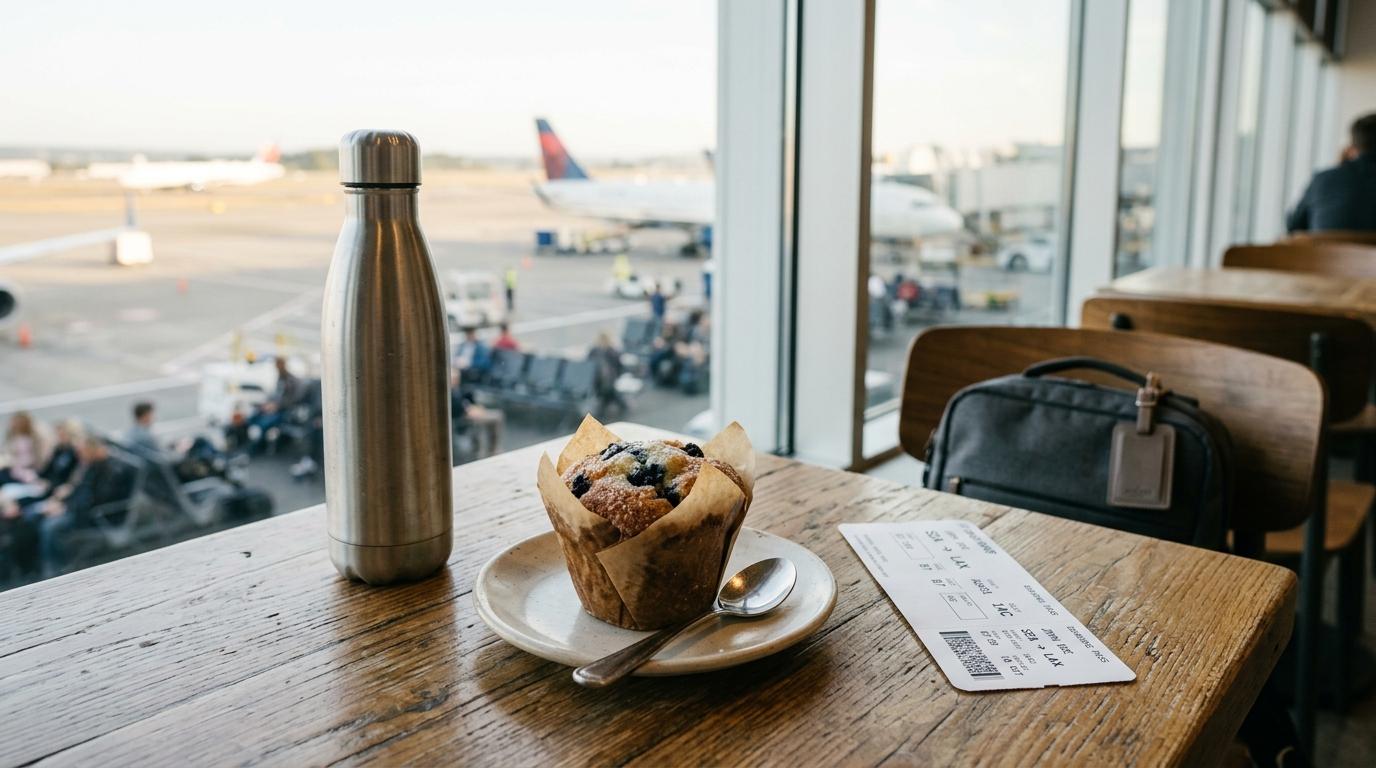 Airport Muffins Before a Flight: Buy, Pack, or Skip? by Sage Wanderlust Airport Muffins Before a Flight: Buy, Pack, or Skip? by Sage Wanderlust