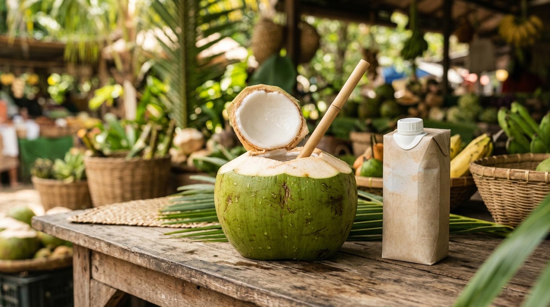 Fresh Coconut Water While Traveling: Street Coconut, Carton, or Skip It? by Sage Wanderlust Fresh Coconut Water While Traveling: Street Coconut, Carton, or Skip It? by Sage Wanderlust