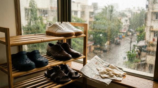 Monsoon Shoe Care Checklist: Protect Sneakers, Leather Shoes and Sandals From Rain by Mehak Sen on AllBlogs Monsoon Shoe Care Checklist: Protect Sneakers, Leather Shoes and Sandals From Rain by Mehak Sen on AllBlogs