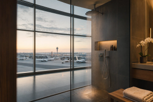Airport Showers During Layovers: Find, Pack & Plan