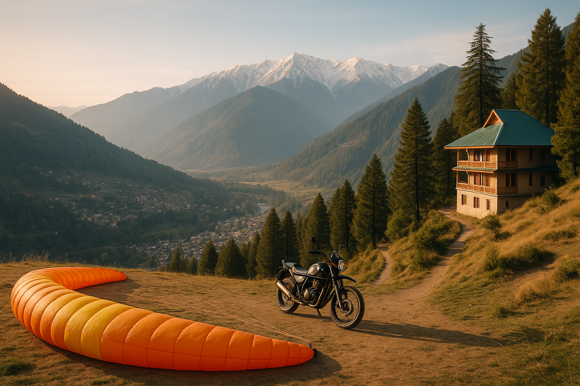 Himachal Pradesh Adventure: Paragliding, Biking & Trekking by Anya Sharma Himachal Pradesh Adventure: Paragliding, Biking & Trekking by Anya Sharma
