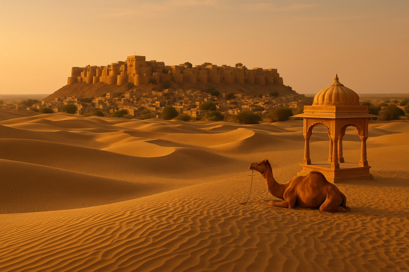 Jaisalmer Travel Guide: Fort, Thar Desert Dunes & Camel Camps by Arjun Mehra on AllBlogs