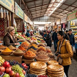 Green Bazaar Almaty Food Guide for Indian Travelers by Bhavya Bhut on AllBlogs