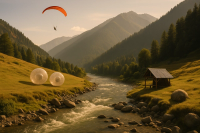 Adventure Sports in Himachal: Paragliding, Zorbing & Rafting