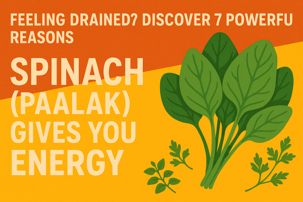 7 Reasons Spinach (Paalak) Boosts Energy & Fights Fatigue by Vishruti Patel  on AllBlogs