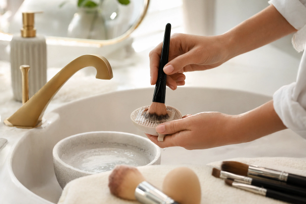How to Clean Makeup Brushes and Sponges Properly