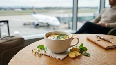 Herbal Tea Before a Flight: Ginger, Peppermint, Chamomile, or Just Water?