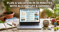 Plan a Vacation in 10 Minutes With AI (ChatGPT & Gemini)