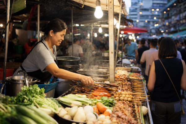 Night Market Food Safety: Traveler’s Hot-Food Checklist by Vishruti Patel  on AllBlogs