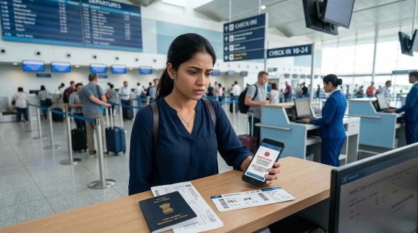 International Flight Online Check-In Not Working? Passport, Visa & Name Fixes for Indian Travelers