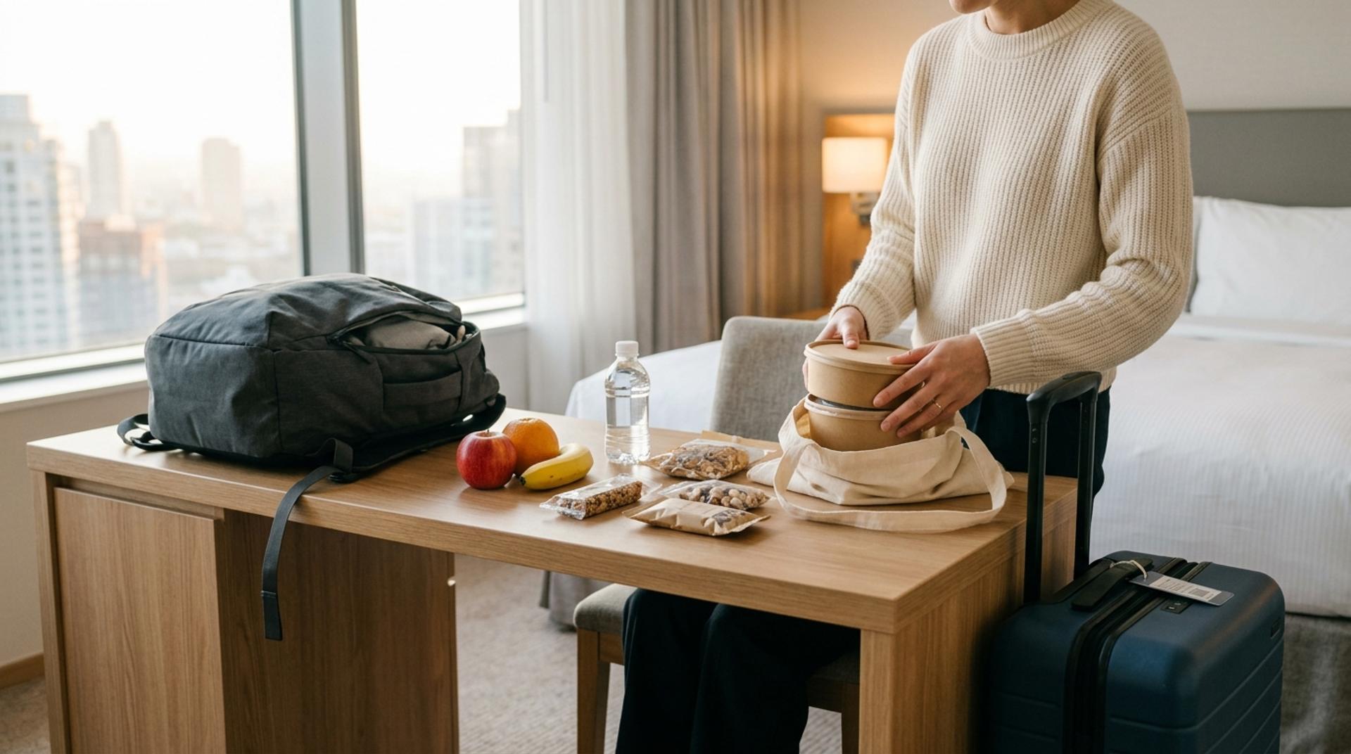 Hotel Checkout Day Food Plan: What to Eat, Pack, and Throw Away Before You Travel by Priya Deshmukh