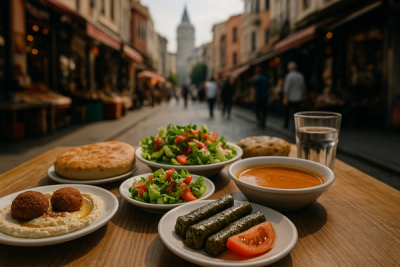 Istanbul Vegetarian Food Guide for Indians on a Budget