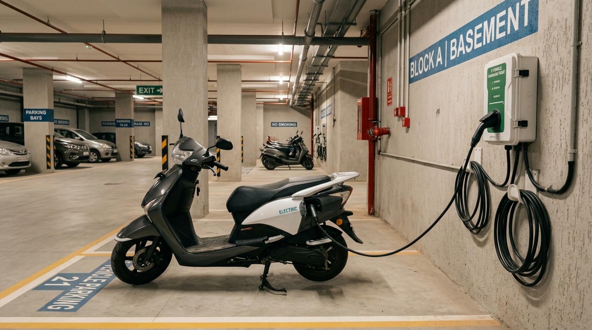 Electric Scooter Home Charging Safety Checklist: Socket, Extension Board and Apartment Rules by Aarav Menon