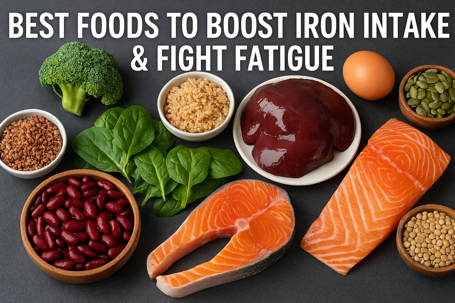 Best Foods to Boost Iron Intake & Fight Fatigue by Vishruti Patel Best Foods to Boost Iron Intake & Fight Fatigue by Vishruti Patel