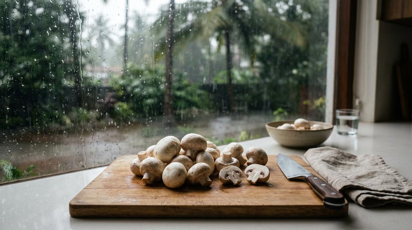 Can You Eat Mushrooms in Monsoon? Cleaning, Cooking and Spoilage Safety by Meera Iyer Can You Eat Mushrooms in Monsoon? Cleaning, Cooking and Spoilage Safety by Meera Iyer