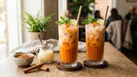 Thai Iced Tea Mocktails: Creamy Cha Yen-Style Drinks Without Alcohol