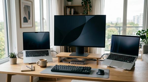 KVM Switch vs Docking Station: What Should You Buy for a Two-Laptop Desk? by Ishan Kapoor on AllBlogs