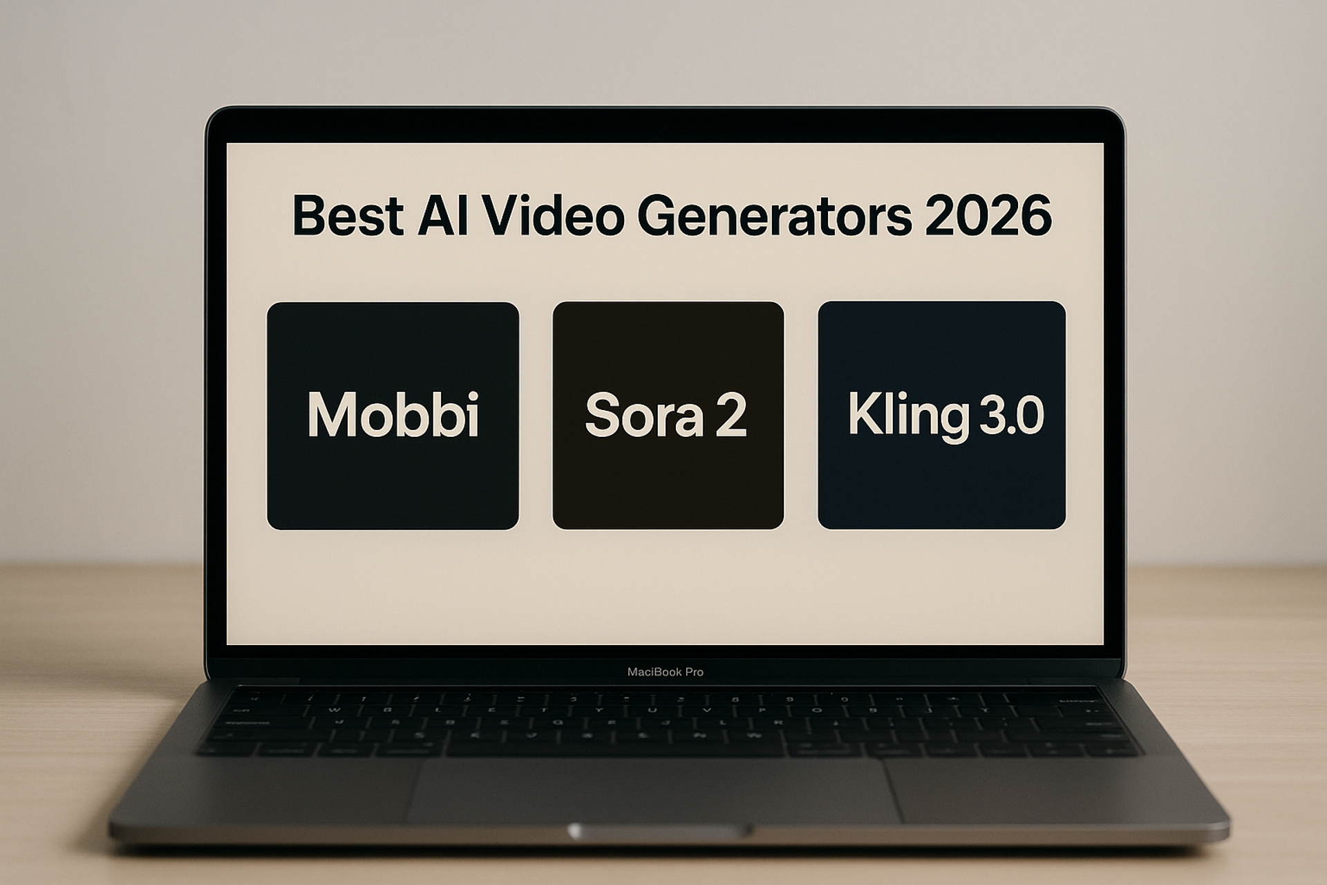 सर्वश्रेष्ठ AI वीडियो जेनरेटर 2026: Mobbi बनाम Sora 2 बनाम Kling 3.0 by Sage Wanderlust सर्वश्रेष्ठ AI वीडियो जेनरेटर 2026: Mobbi बनाम Sora 2 बनाम Kling 3.0 by Sage Wanderlust