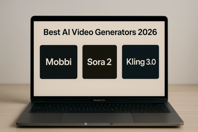 Best AI Video Generators 2026: Mobbi vs Sora 2 vs Kling 3.0 by Sage Wanderlust on AllBlogs Best AI Video Generators 2026: Mobbi vs Sora 2 vs Kling 3.0 by Sage Wanderlust on AllBlogs