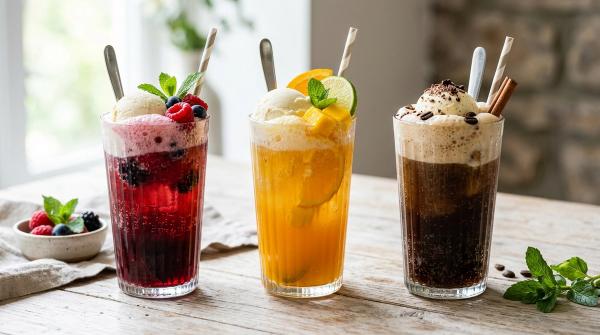 Ice Cream Float Mocktails: Soda, Fruit, and Coffee Dessert Drinks Without Alcohol by Sanjeev Kapur on AllBlogs