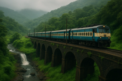 Best Monsoon Train Journeys in India: Scenic Routes & Food Stops