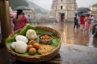 Indian Temple Queue Snacks in Monsoon: What to Carry Safely