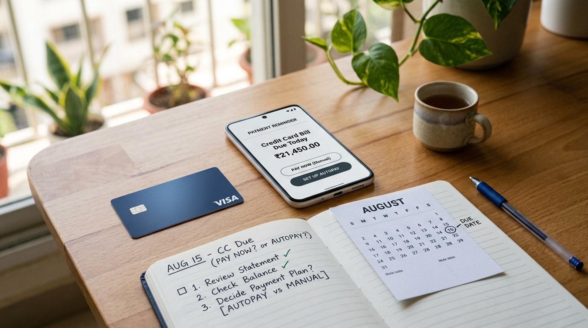 Credit Card Autopay vs Manual Payment in India: Which Is Safer Before the Due Date? by Vikram Sethi