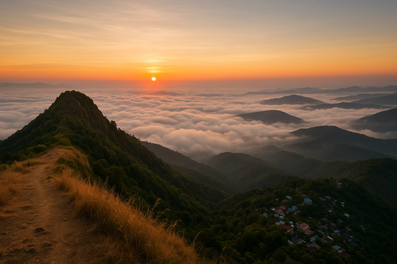 Reiek Tlang Sunrise Trek, Mizoram: Above the Clouds by Arjun Mehra on AllBlogs Reiek Tlang Sunrise Trek, Mizoram: Above the Clouds by Arjun Mehra on AllBlogs