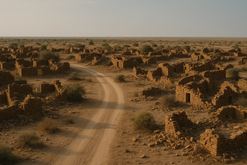Kuldhara Ghost-Town Road Trip: Abandoned Villages Near Jaisalmer by Anya Sharma on AllBlogs Kuldhara Ghost-Town Road Trip: Abandoned Villages Near Jaisalmer by Anya Sharma on AllBlogs