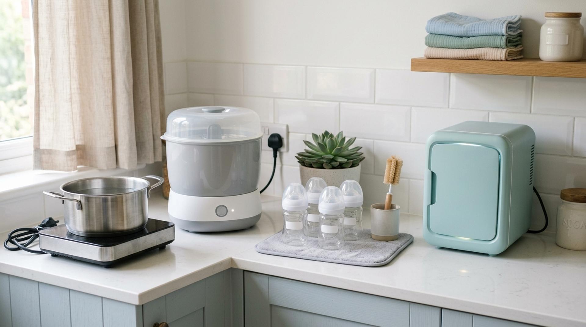 Bottle Sterilizer vs Boiling vs UV: What Should New Parents Use? by Ananya Shah