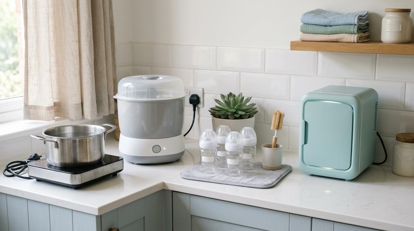 Bottle Sterilizer vs Boiling vs UV: What Should New Parents Use? by Ananya Shah Bottle Sterilizer vs Boiling vs UV: What Should New Parents Use? by Ananya Shah