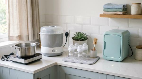 Bottle Sterilizer vs Boiling vs UV: What Should New Parents Use? by Ananya Shah on AllBlogs Bottle Sterilizer vs Boiling vs UV: What Should New Parents Use? by Ananya Shah on AllBlogs